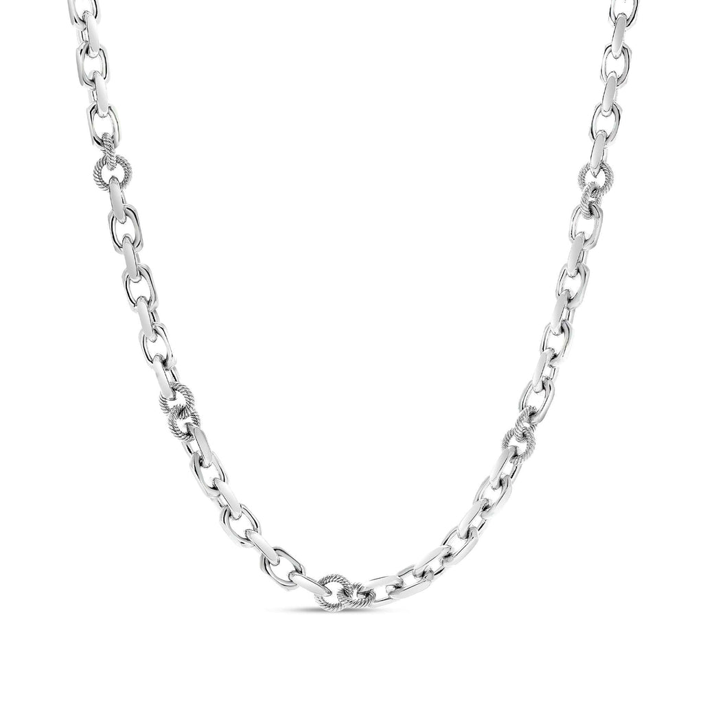 Marco Cable Chain Necklace in Silver | Phillip Gavriel
