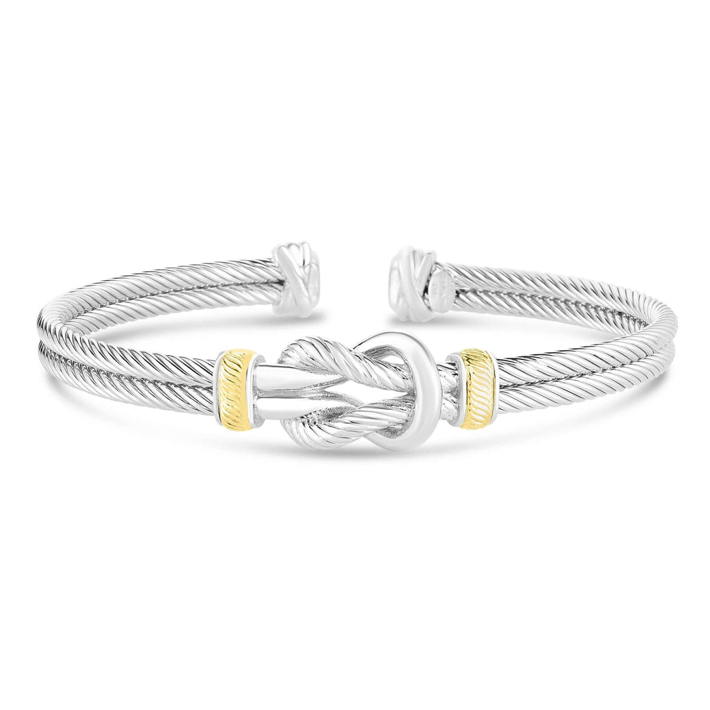 White gold knot on sale bracelet