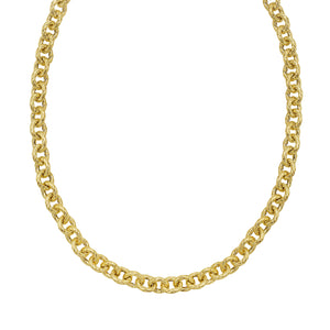 14K Gold Rope Link Necklace Phillip Gavriel