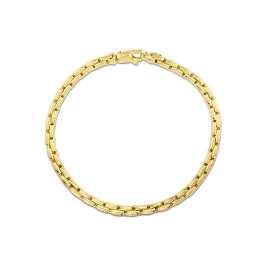 14K Gold Venetian Classic Chain Link Bracelet
