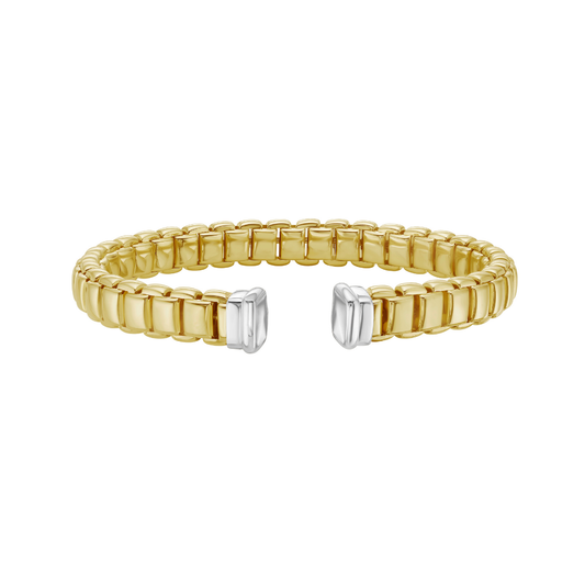 14K Venetian Two Tone Cuff