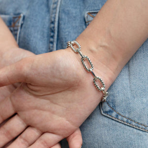 Sterling Silver Bracelet for Women Stacking Bracelet -  Sweden