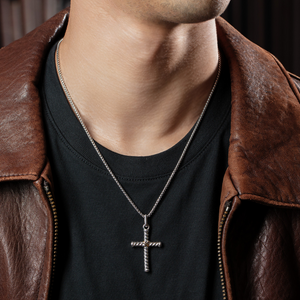 Silver & 18K Gold Cross Necklace | Phillip Gavriel Silver & 18K Gold Cross Necklace | Phillip Gavriel