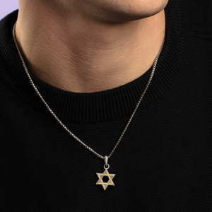 David star necklace