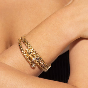 14K Gold Venetian Classic Chain Link Bracelet
